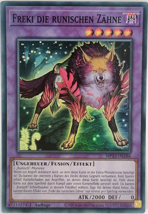 Freki die runischen Zähne - Super Rare