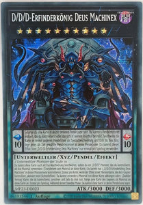 D/D/D-Erfinderkönig deus Machinex - Secret Rare