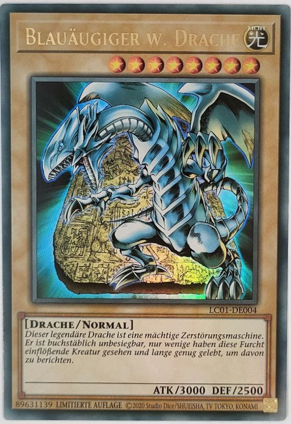 Blauäugiger w. Drache - Ultra Rare