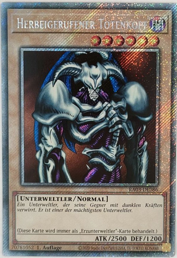 Herbeigerufener Totenkopf - Platinum Secret Rare