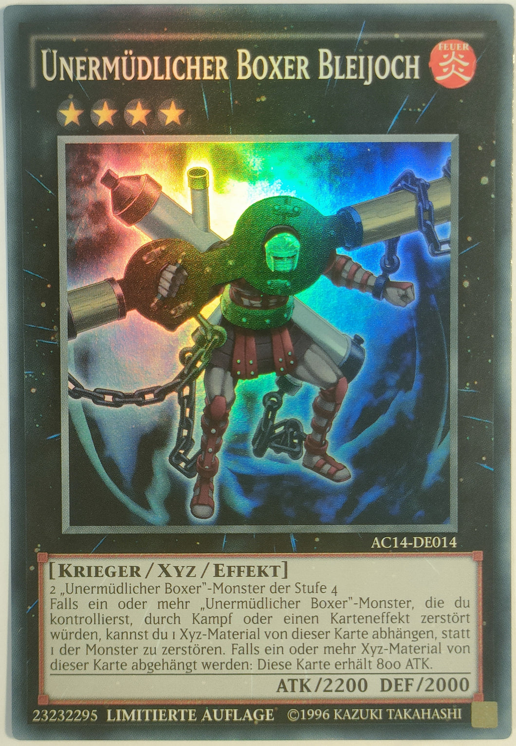 Unermüdlicher Boxer Bleijoch - Super Rare