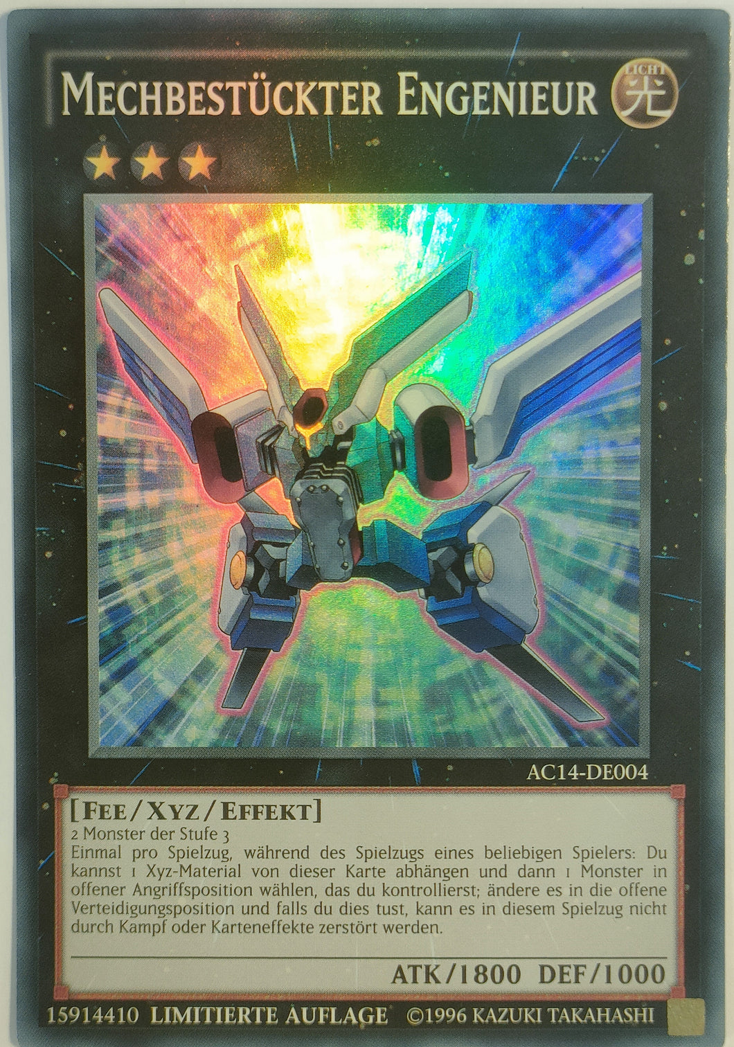 Mechbestückter Engenieur - Super Rare