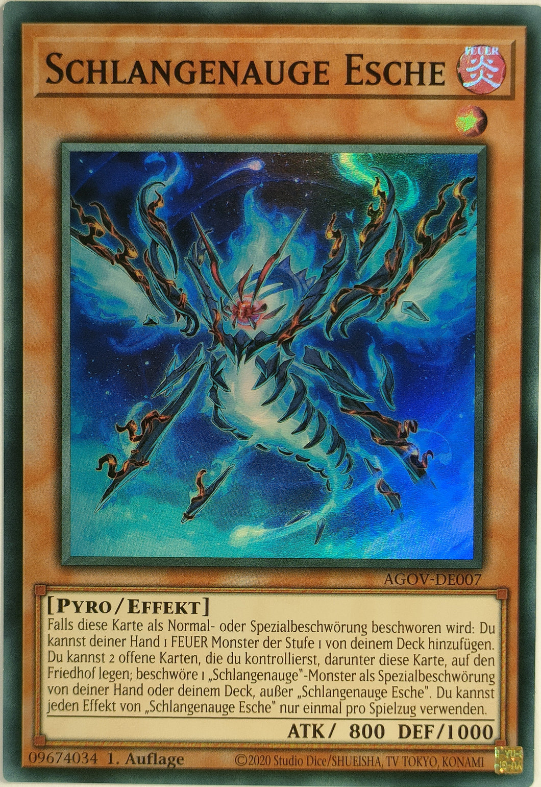 Schlangenauge Esche - Super Rare