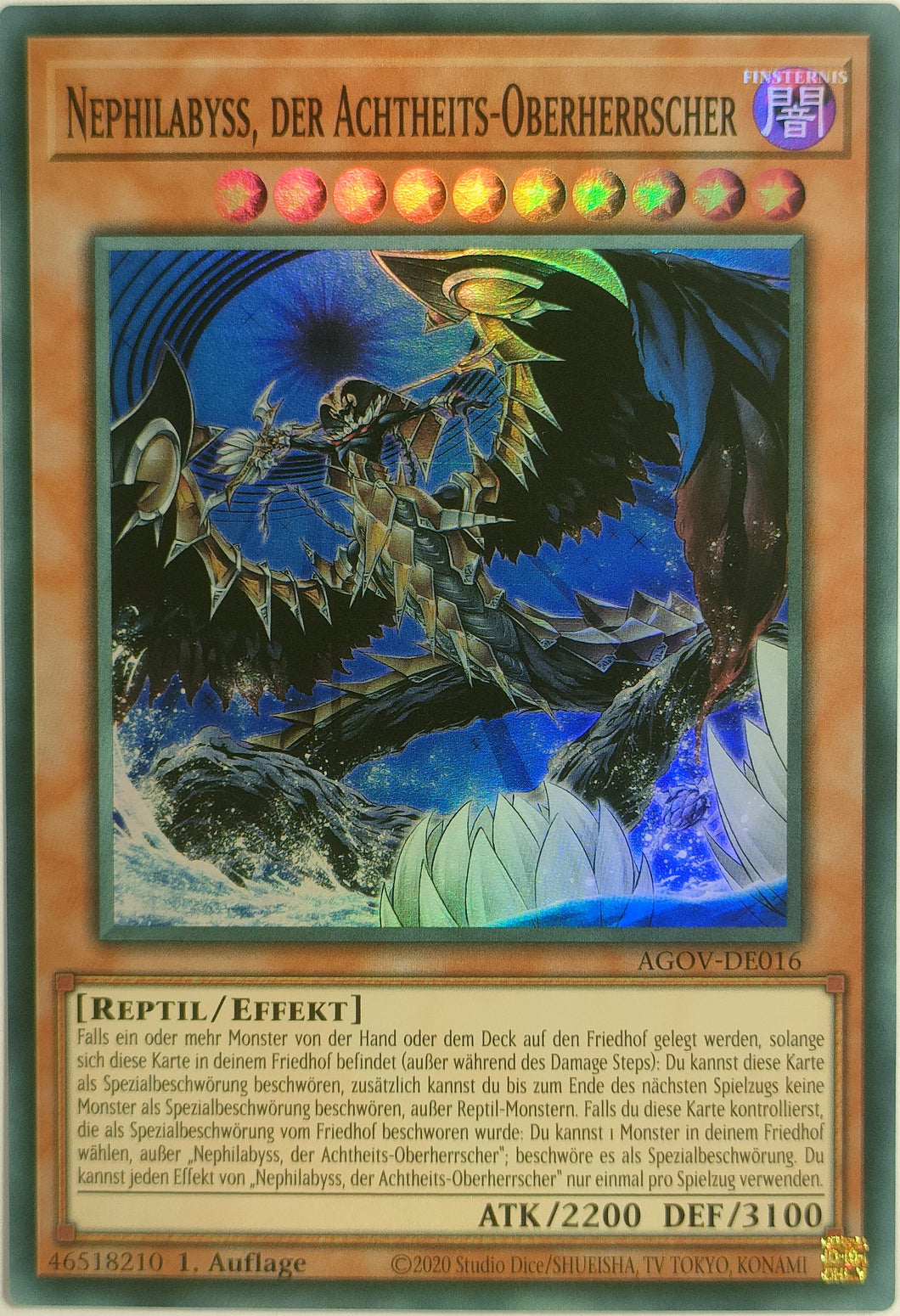 Nephilabyss, der Achtheits-Oberherrscher - Super Rare