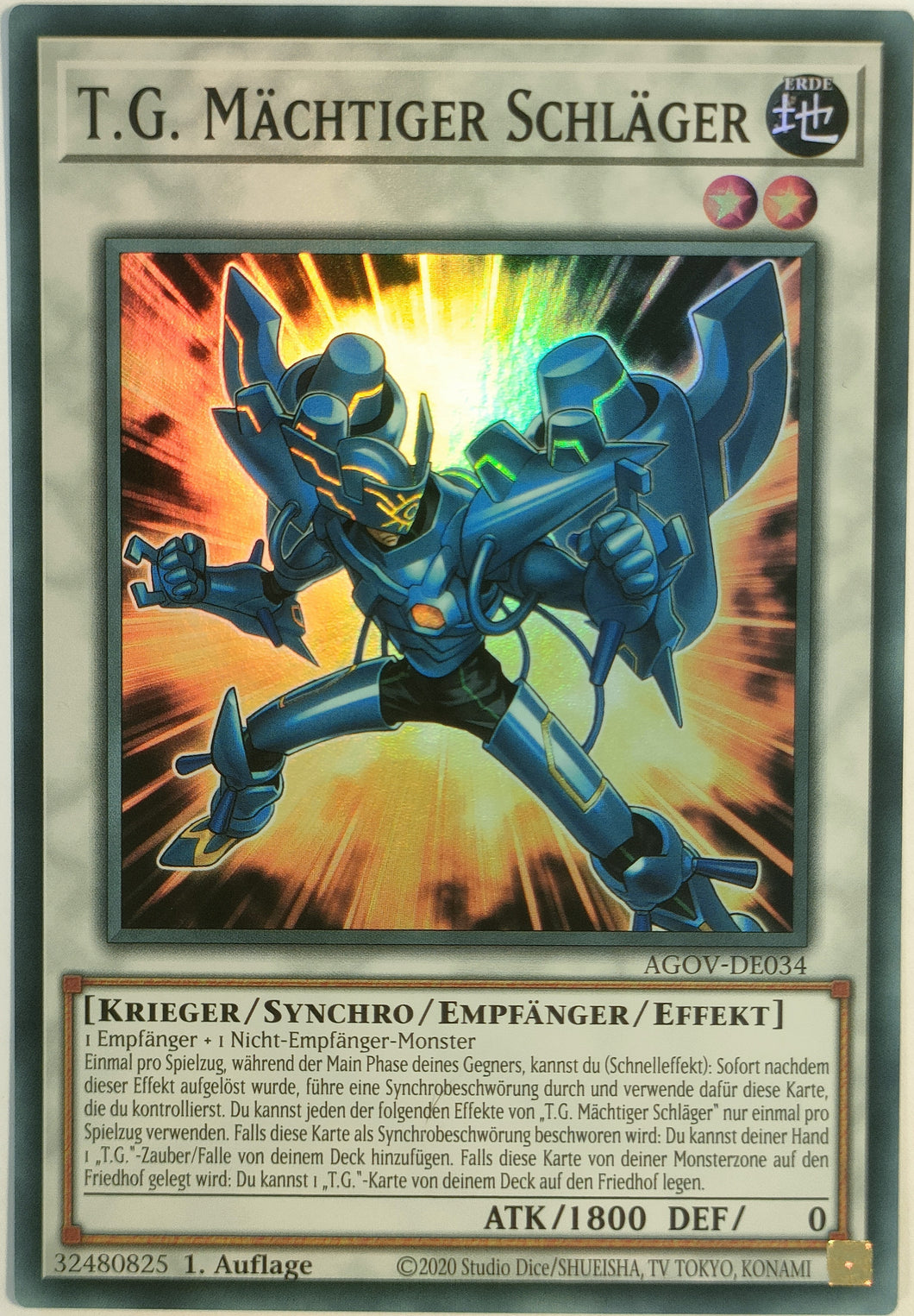 T.G. mächtiger Schläger - Super Rare