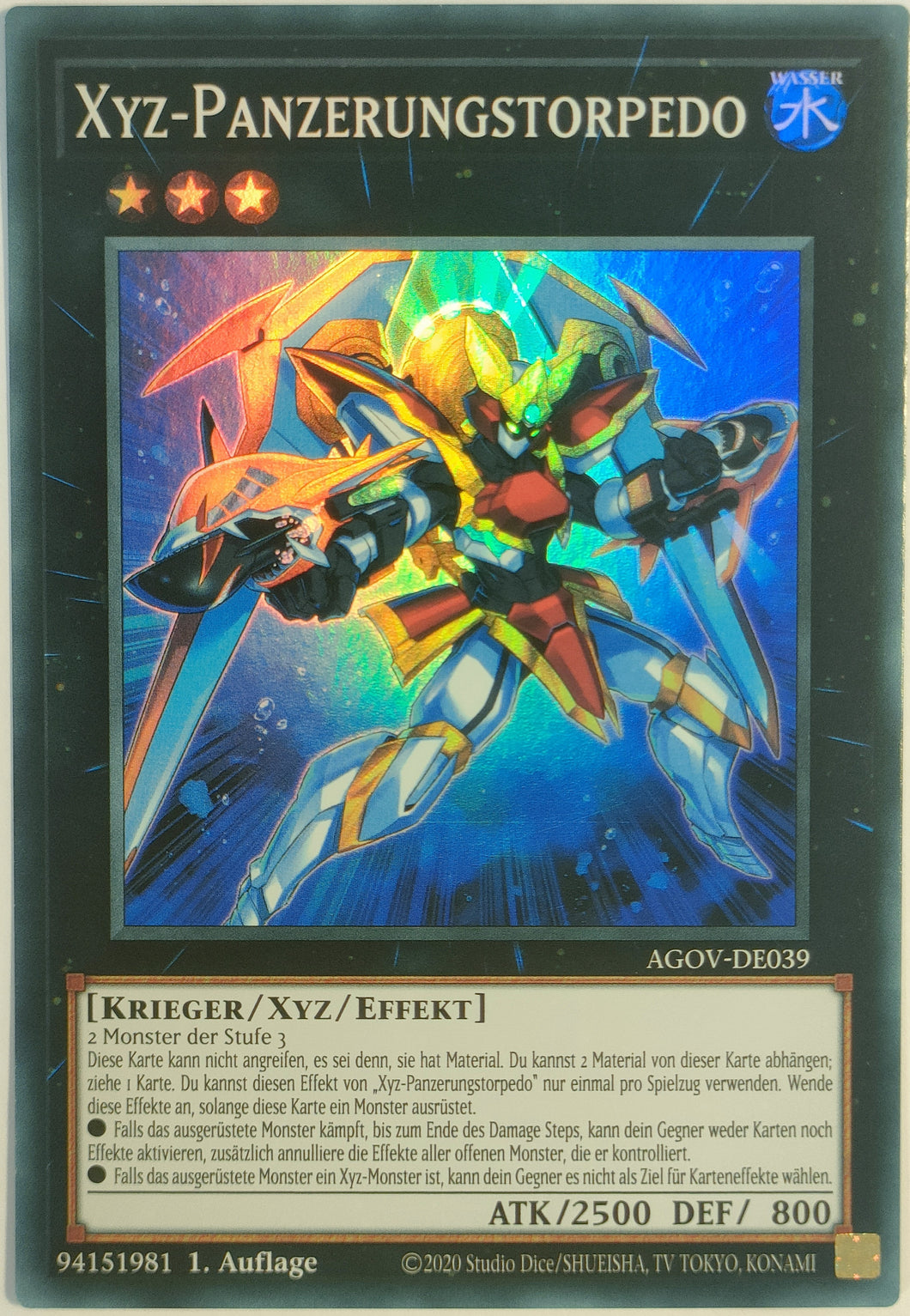 XYZ-Panzerungstorpedo - Super Rare