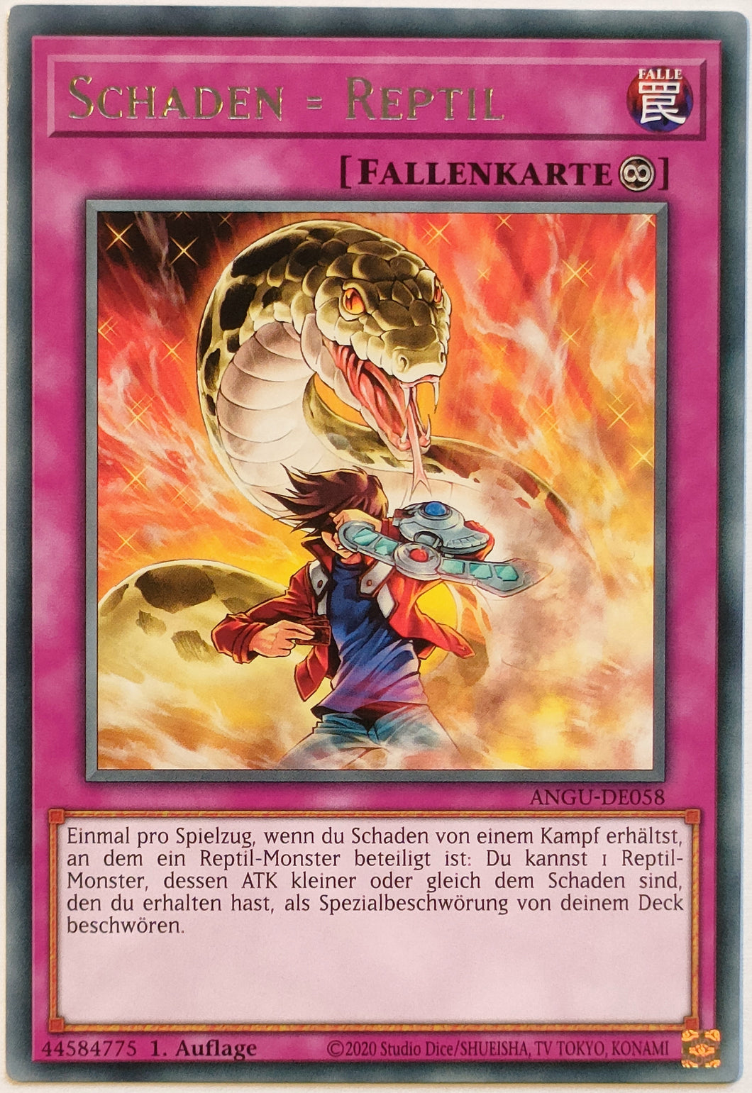 Schaden = Reptil - Rare