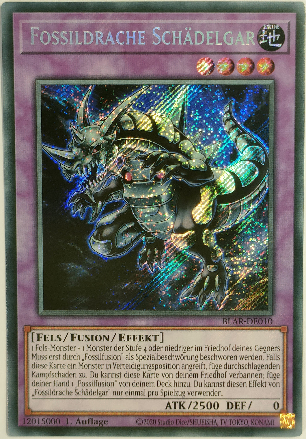 Fossildrache Schädelgar - Secret Rare