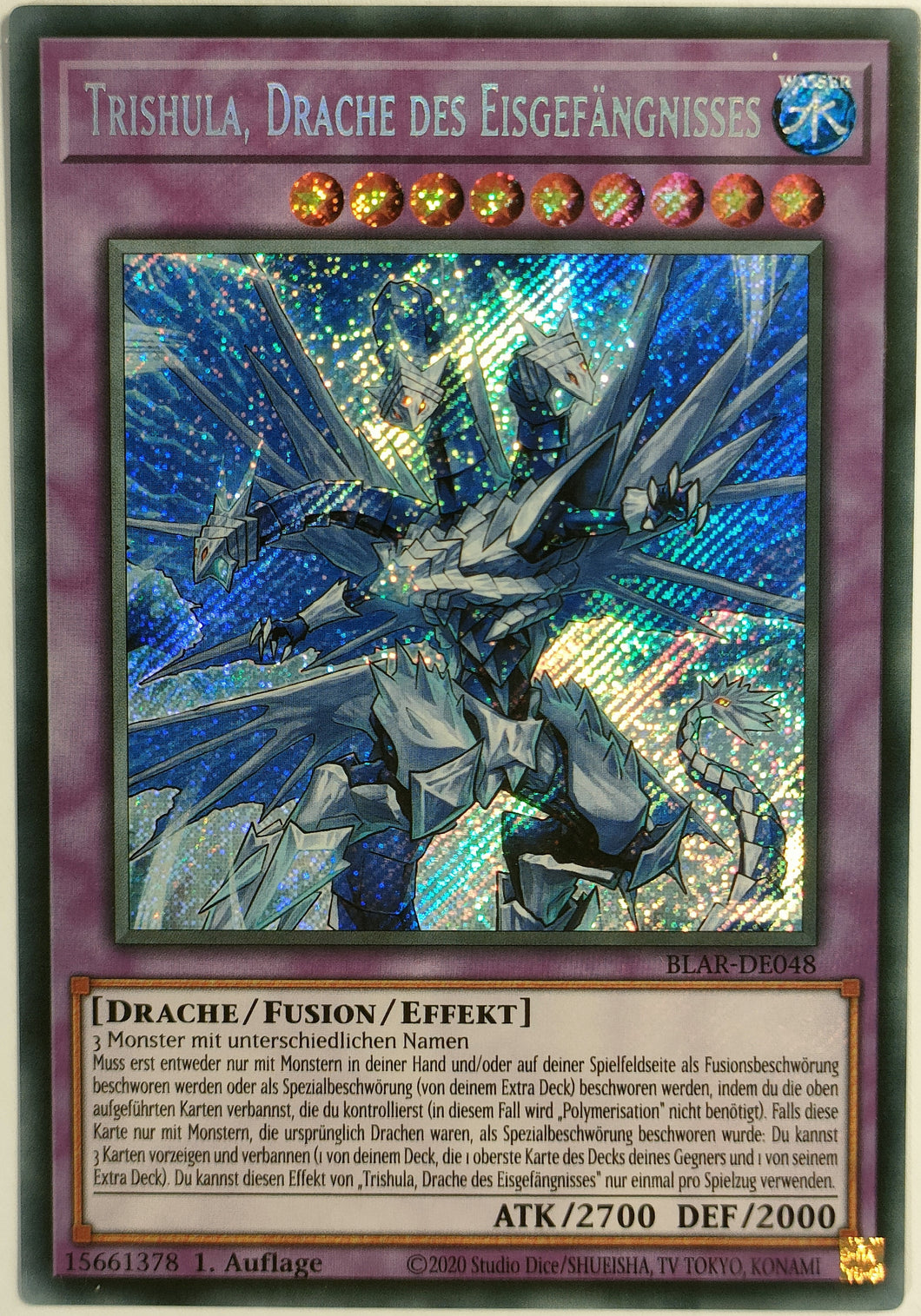 Trishula Drache des Eisgefängnisses - Secret Rare