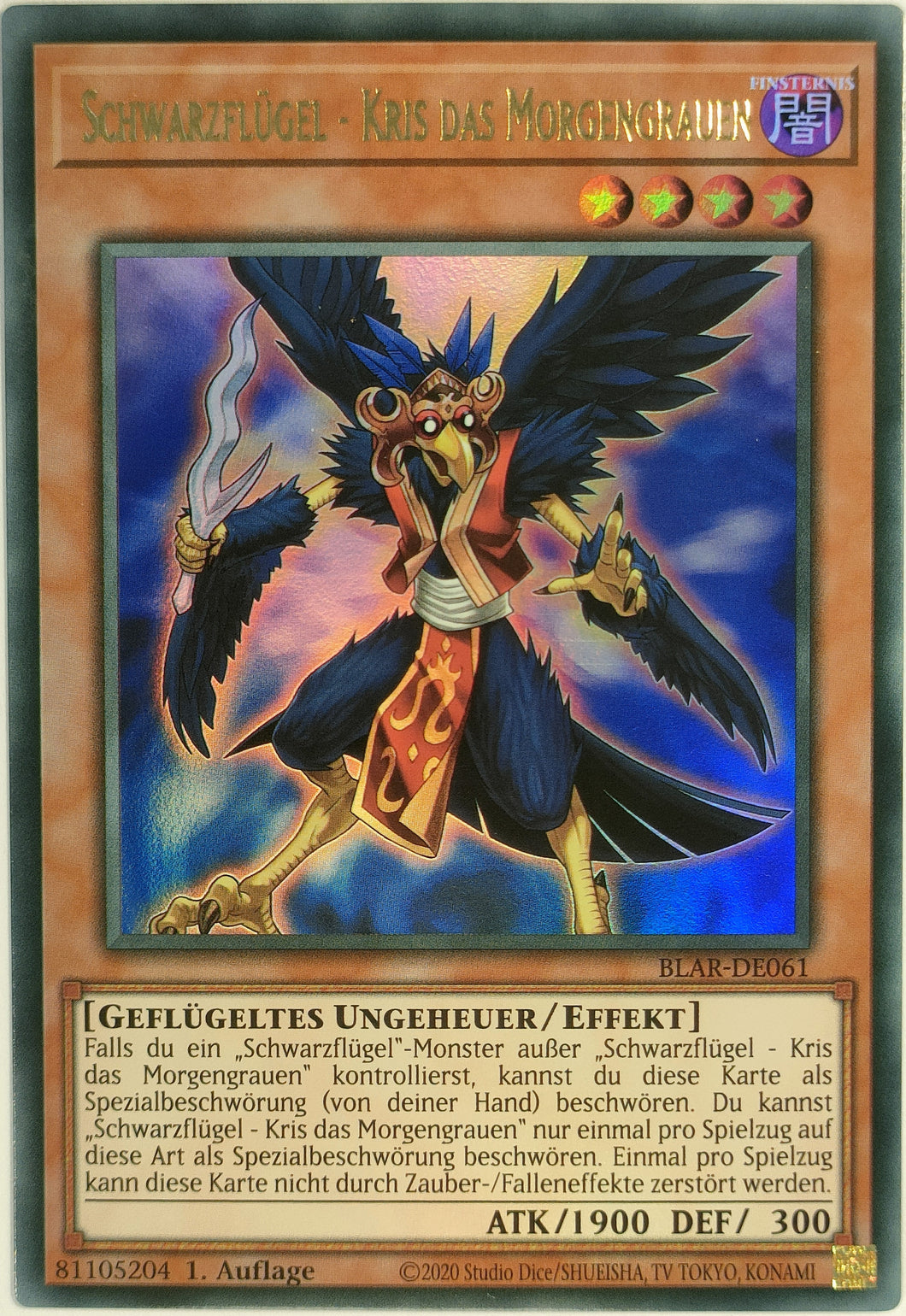 Schwarzflügel - Kris das Morgengrauen - Ultra Rare