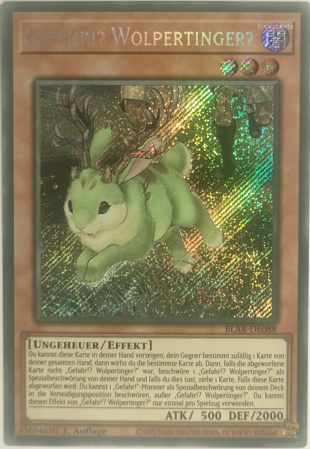 Gefahr?! Wolpentinger? - Secret Rare