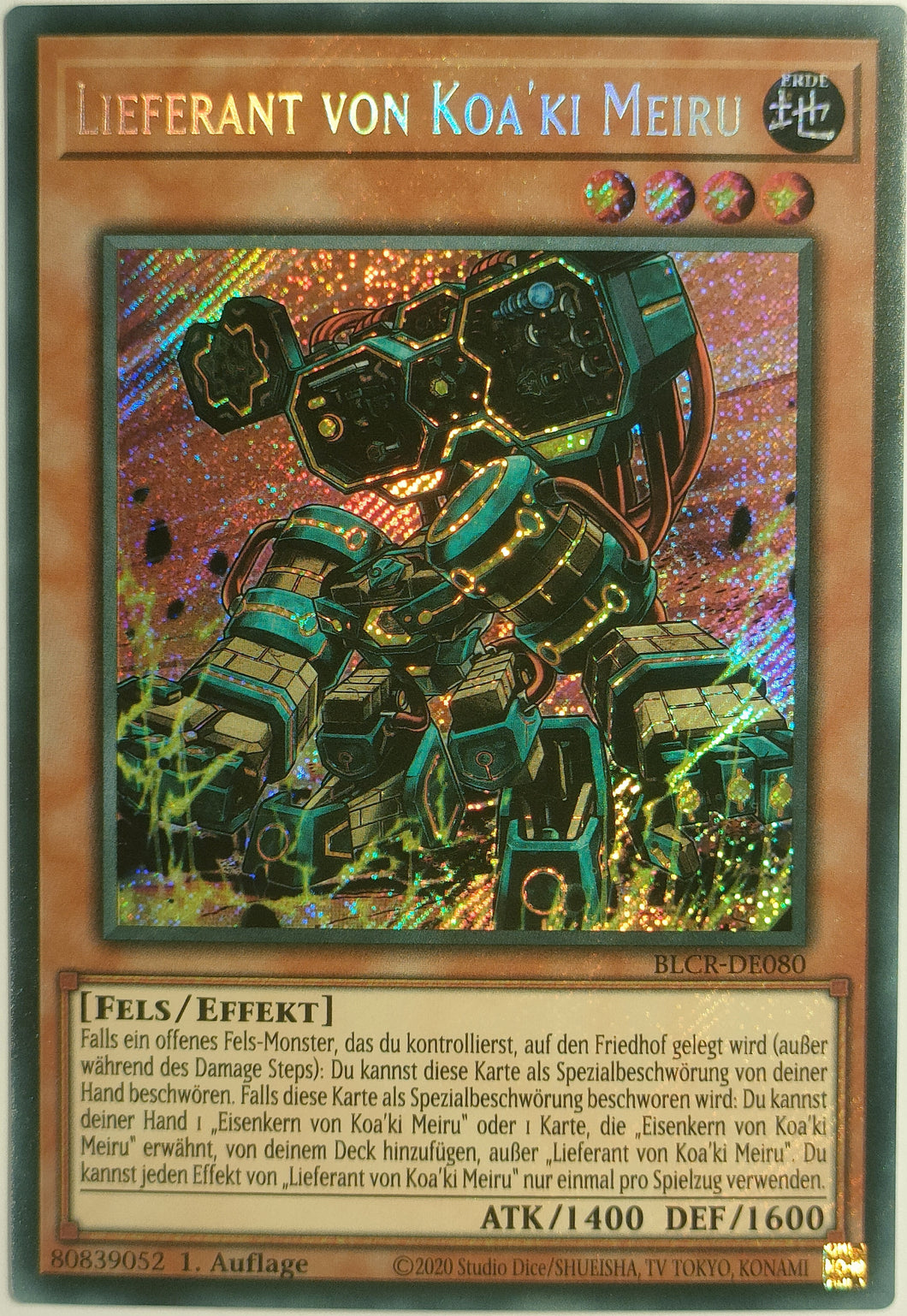 Lieferant von Koa'Ki Meiru - Secret Rare