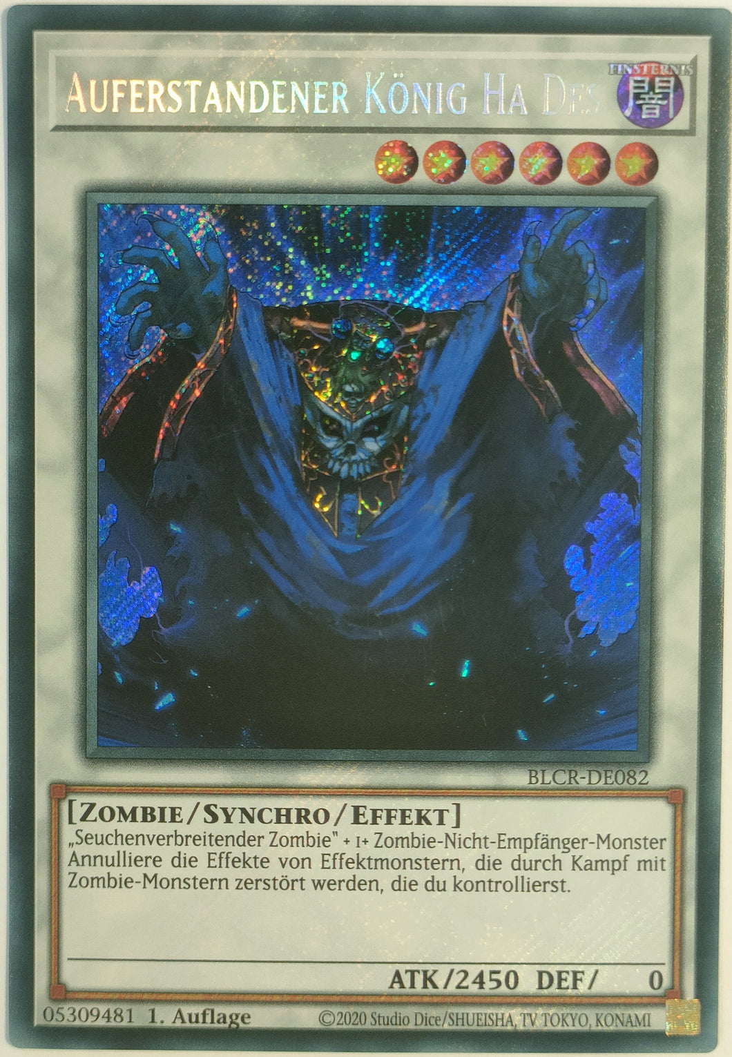 Auferstandener König Ha Des - Secret Rare