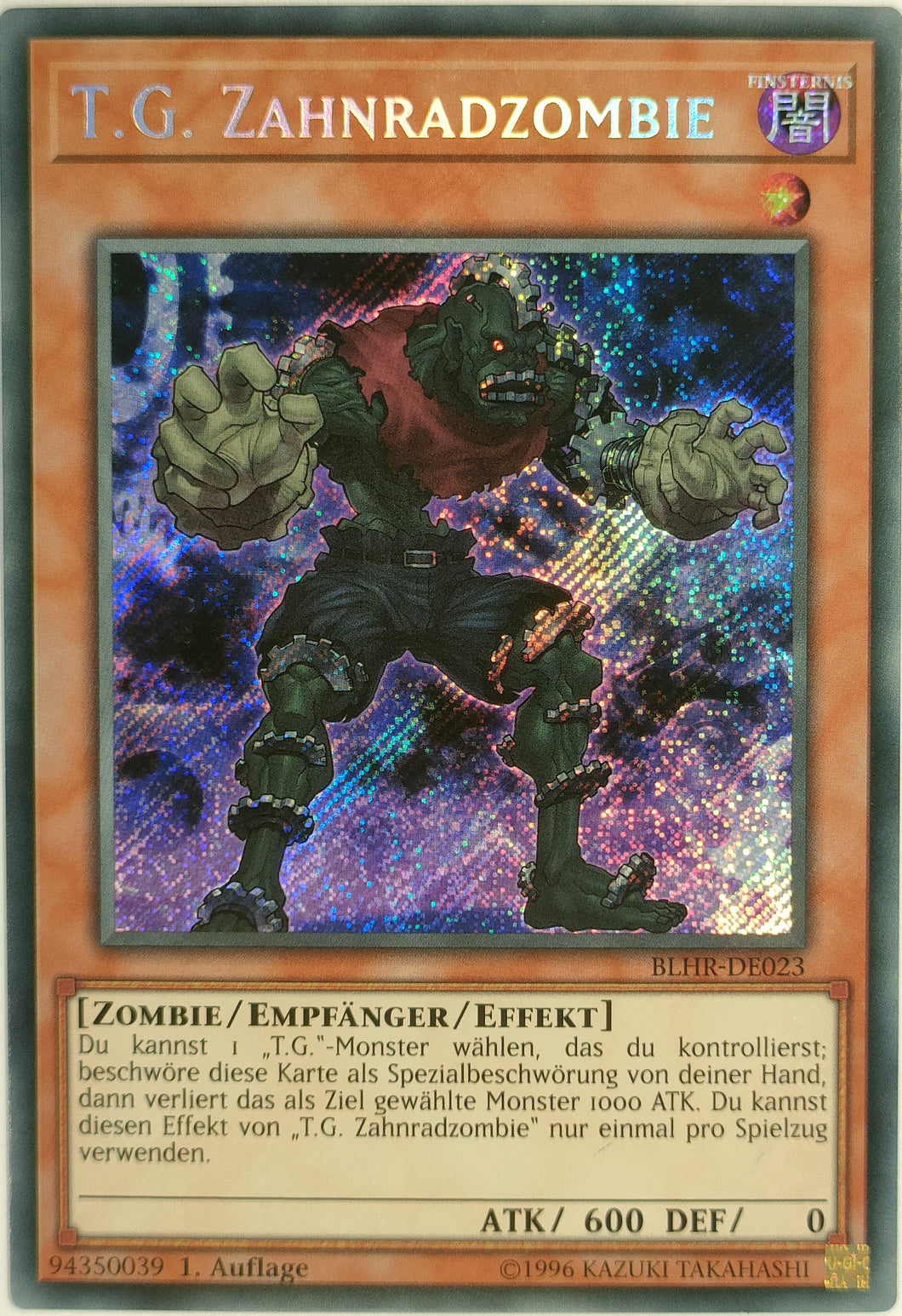 T.G. Zahnradzombie - Secret Rare