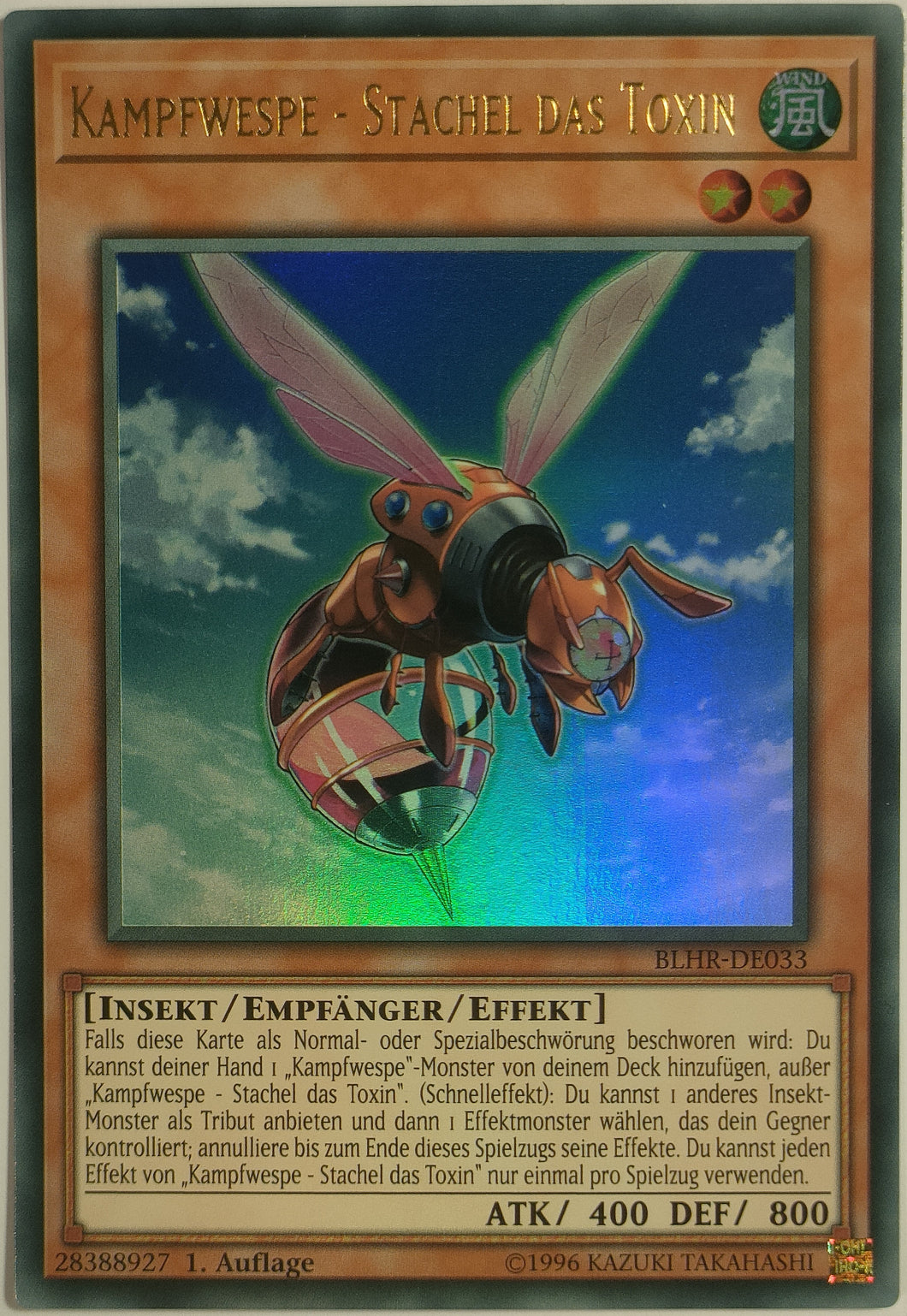 Kampfwespe - Stachel das Toxin - Ultra Rare