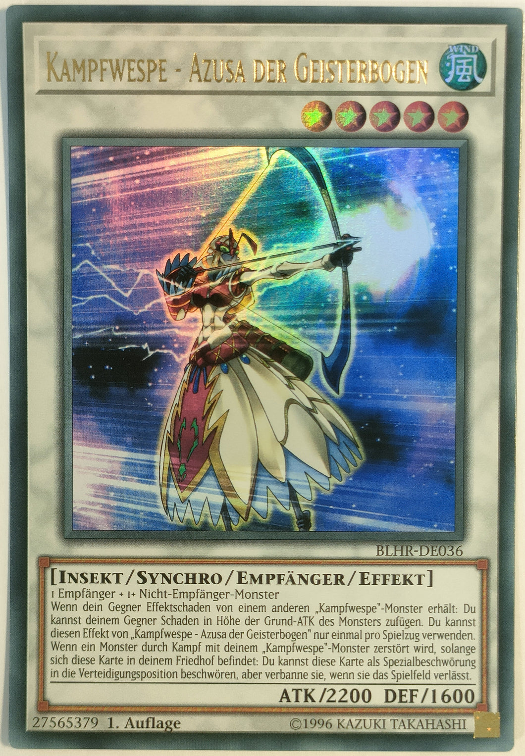 Kampfwespe - Azusa der Geisterbogen - Ultra Rare