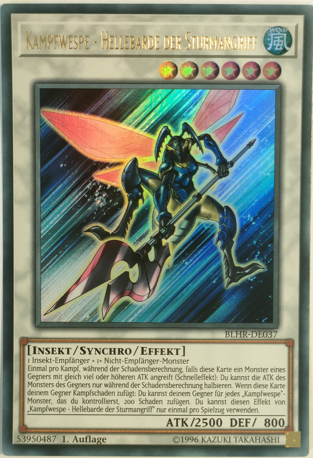 Kampfwespe - Hellebarde der Sturmangriff - Ultra Rare