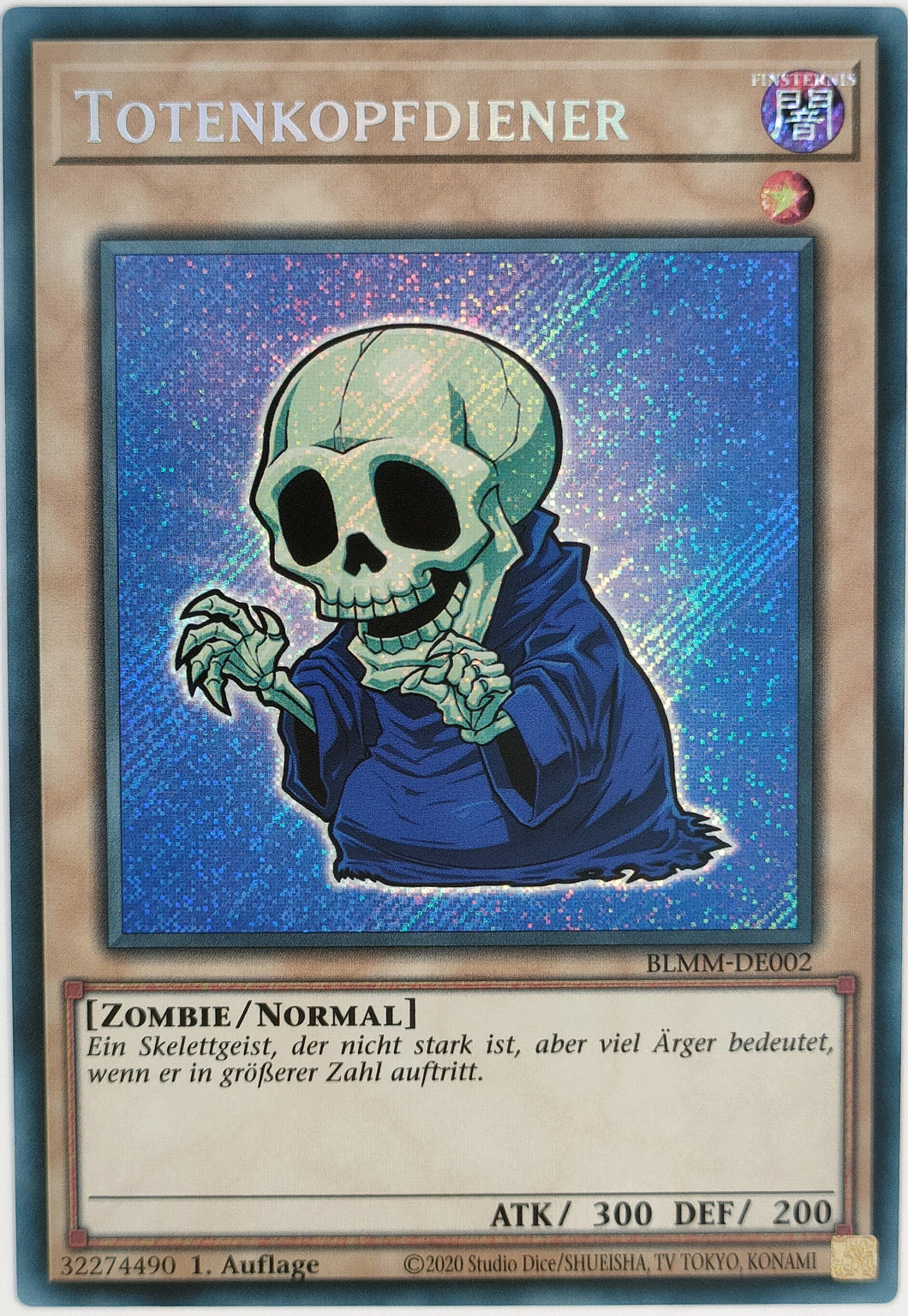 Totenkopfdiener - Secret Rare
