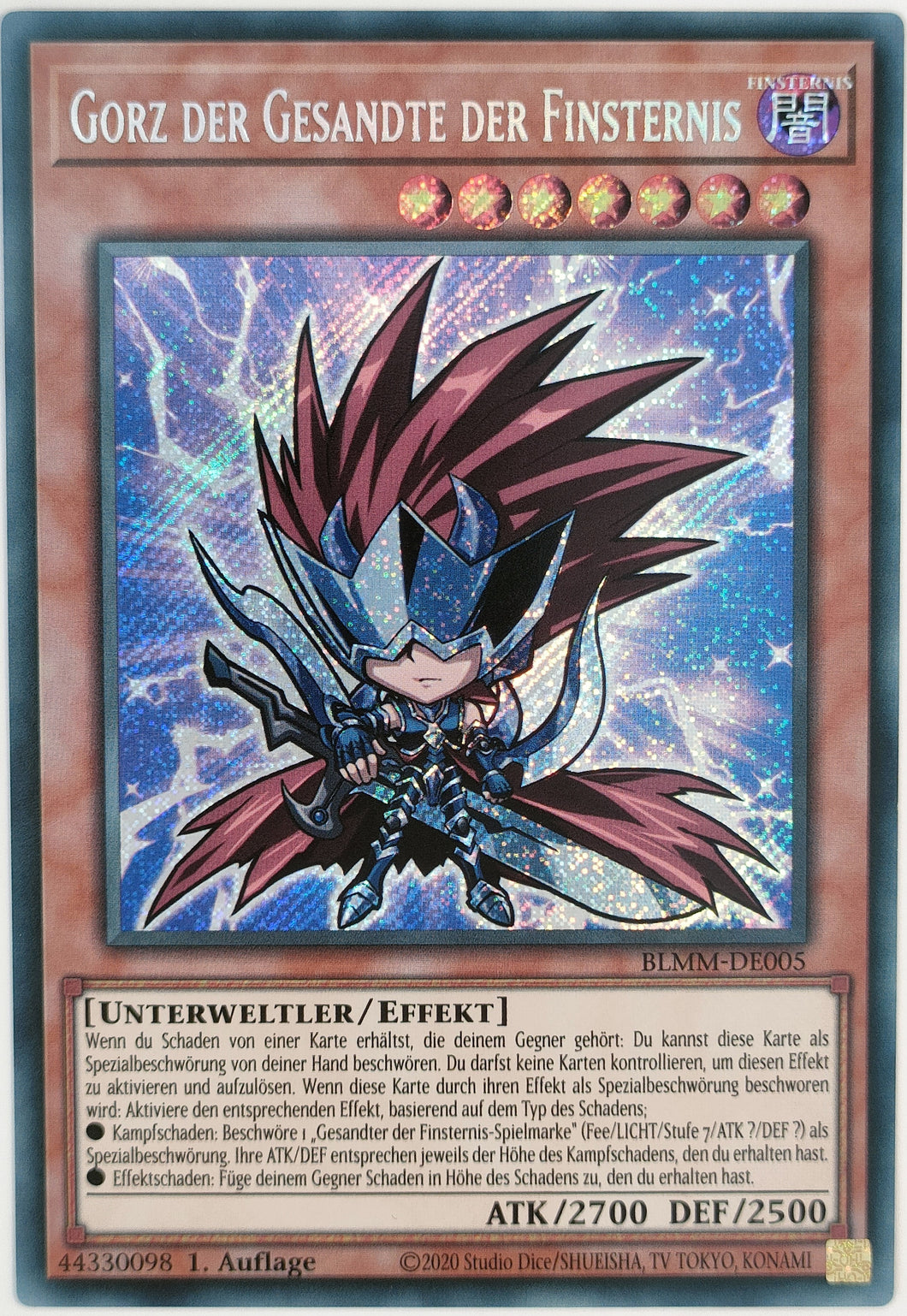 Gorz der Gesandte der Finsternis - Secret Rare