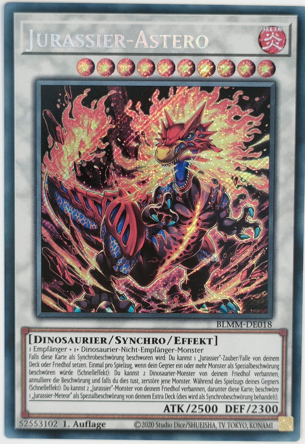 Jurassier-Astero - Secret Rare