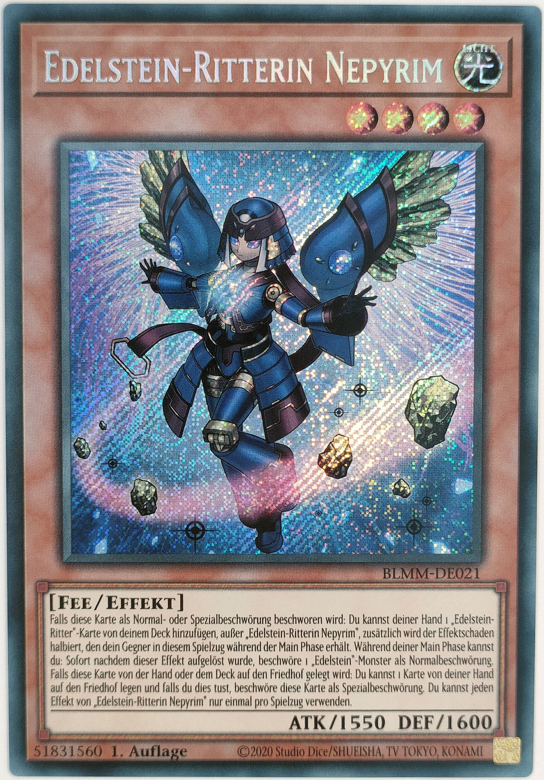 Edelstein-Ritterin Nepyrim - Secret Rare