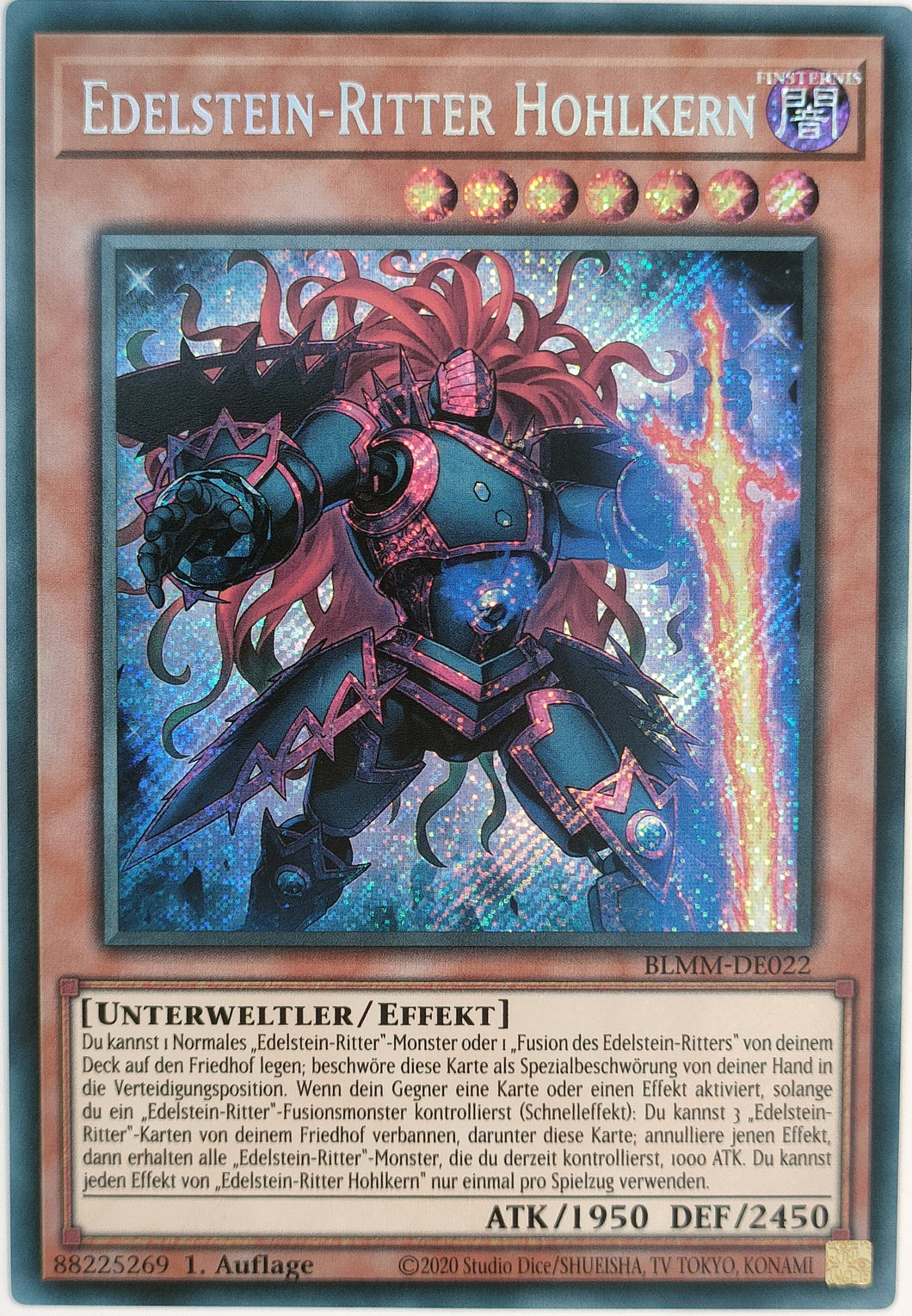 Edelstein-Ritter Hohlkern - Secret Rare