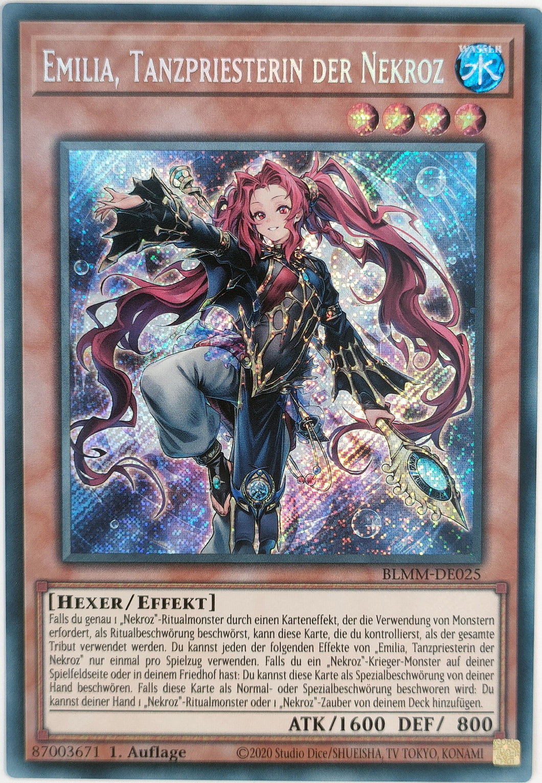 Emilia, Tanzpriesterin der Nekroz - Secret Rare
