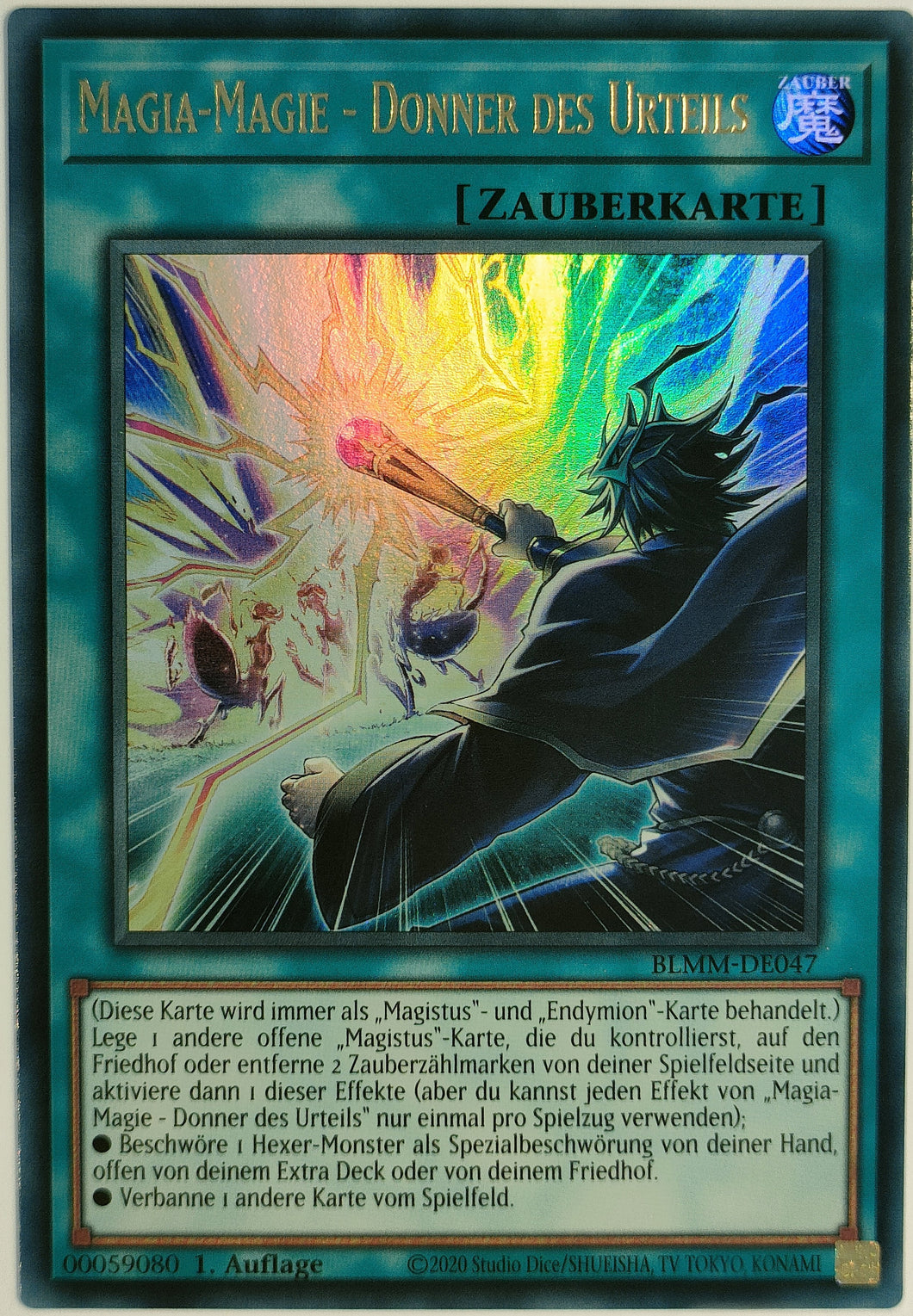 Magia-Magie - Donner des Urteils - Ultra Rare