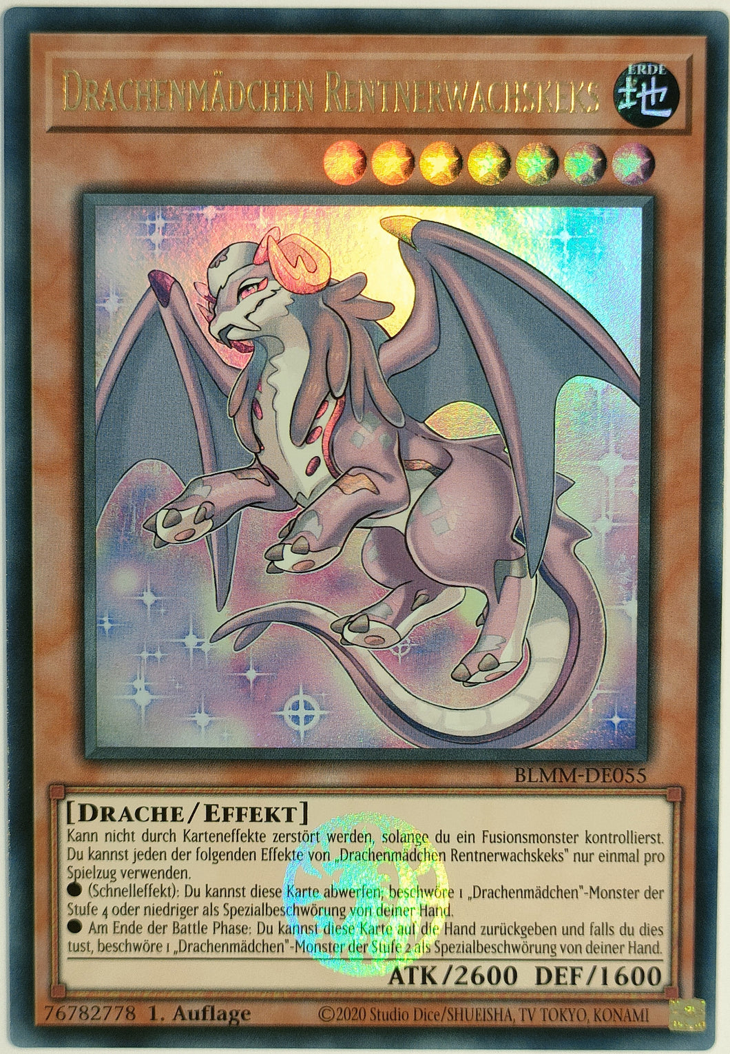 Drachenmädchen Rentnerwachskeks - Ultra Rare