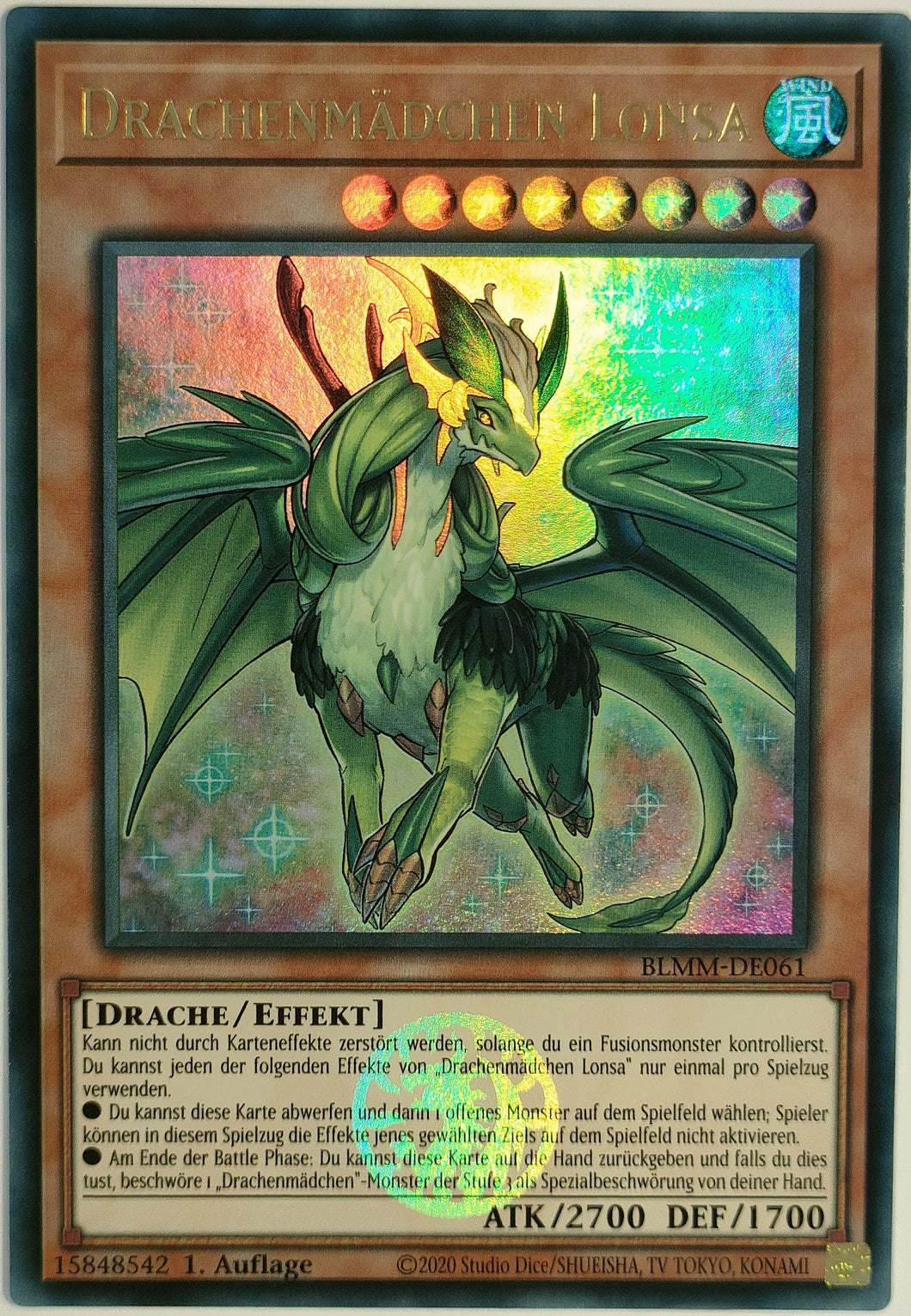 Drachenmädchen Lonsa - Ultra Rare
