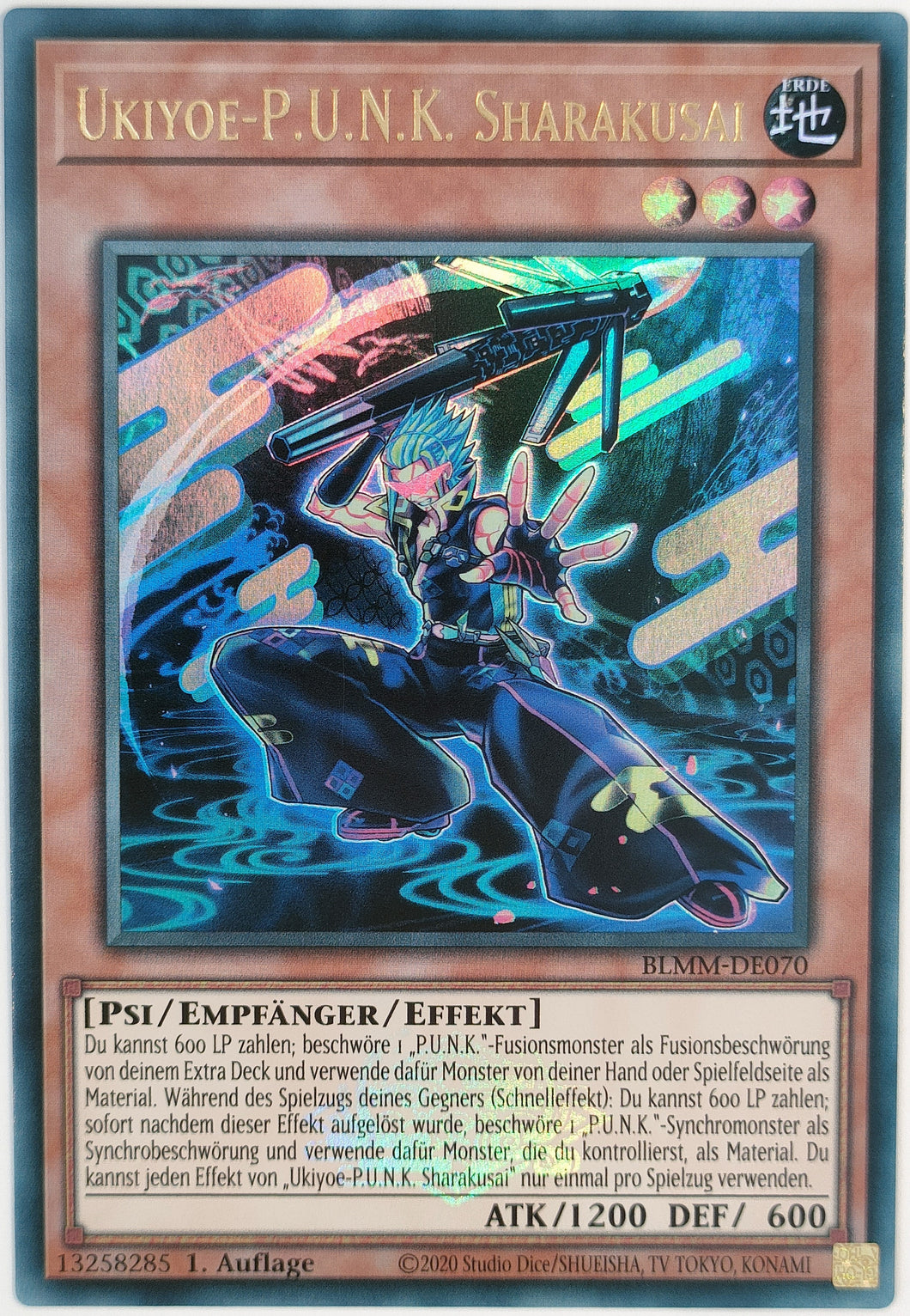 Ukiyoe-P.U.N.K. Sharakusai - Ultra Rare