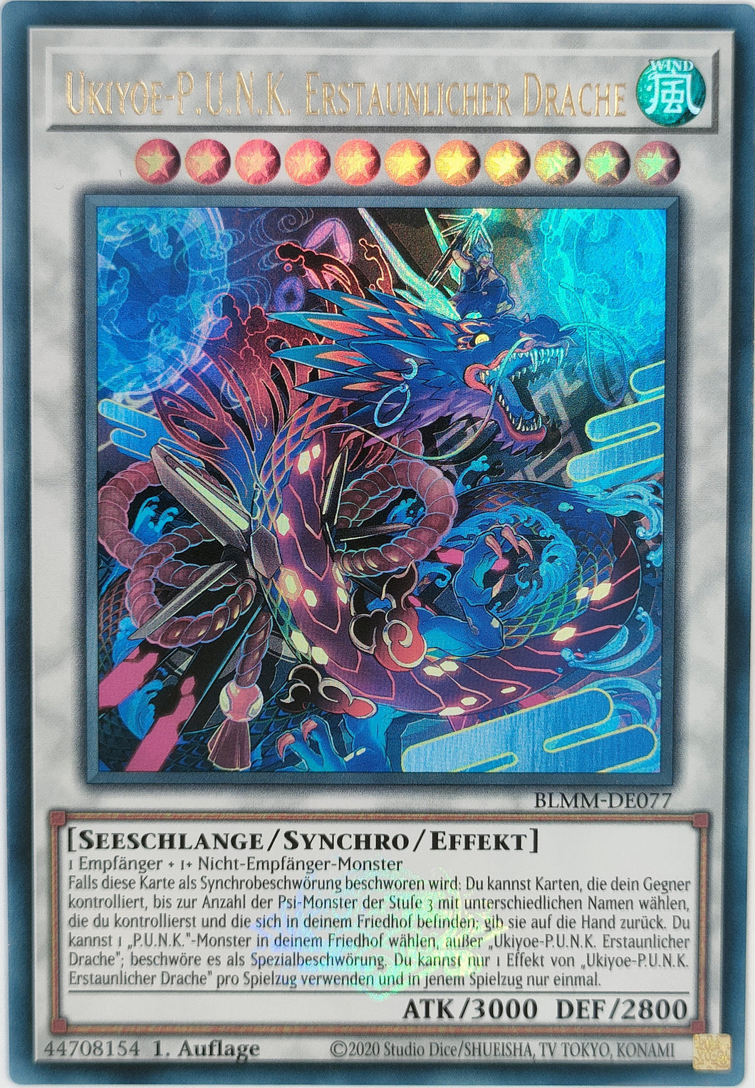 Ukiyoe-P.U.N.K. erstaunlicher Drache - Ultra Rare