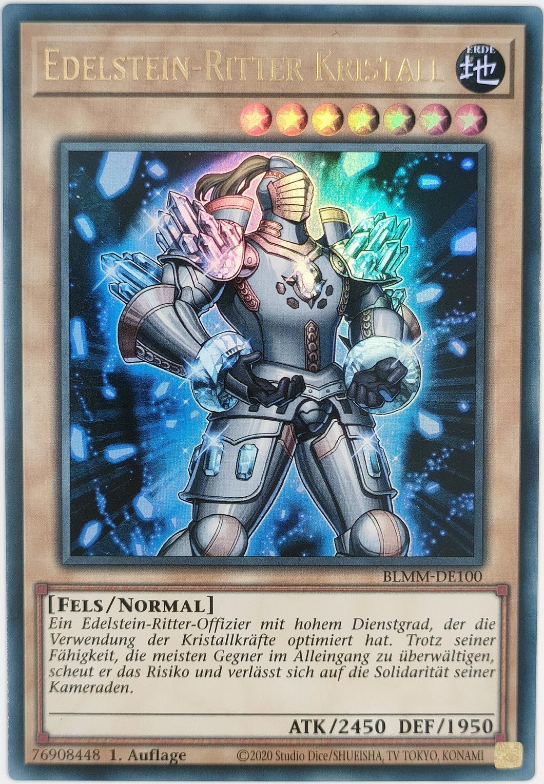 Edelstein-Ritter Kristall - Ultra Rare