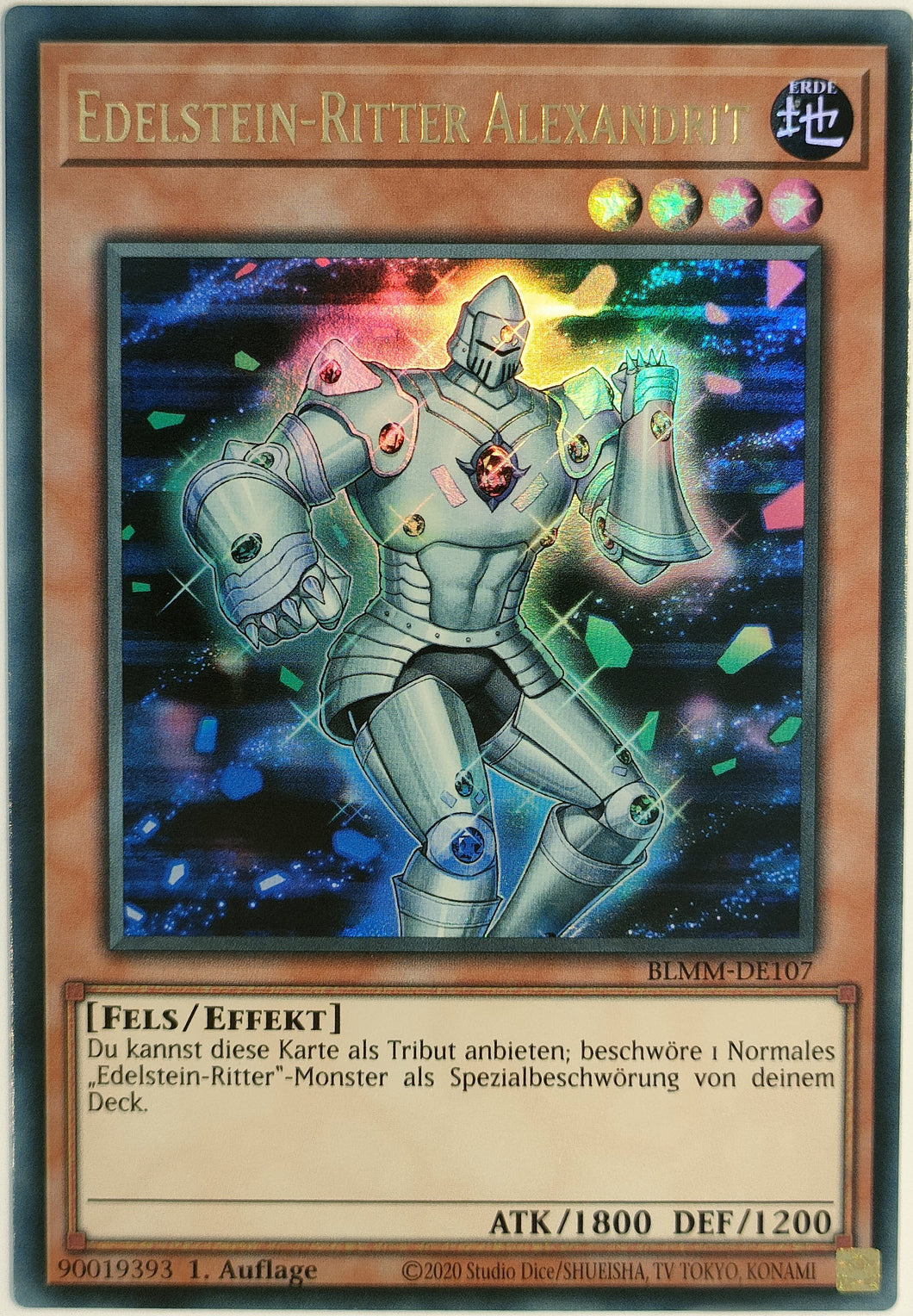 Edelstein-Ritter Alexandrit - Ultra Rare