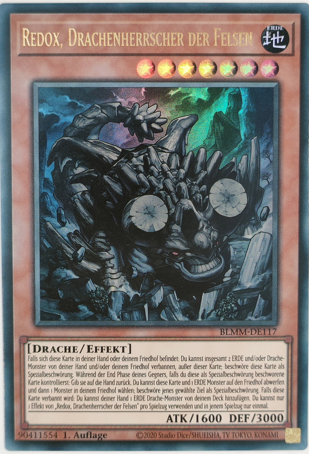 Redox, Drachenherrscher der Felsen - Ultra Rare