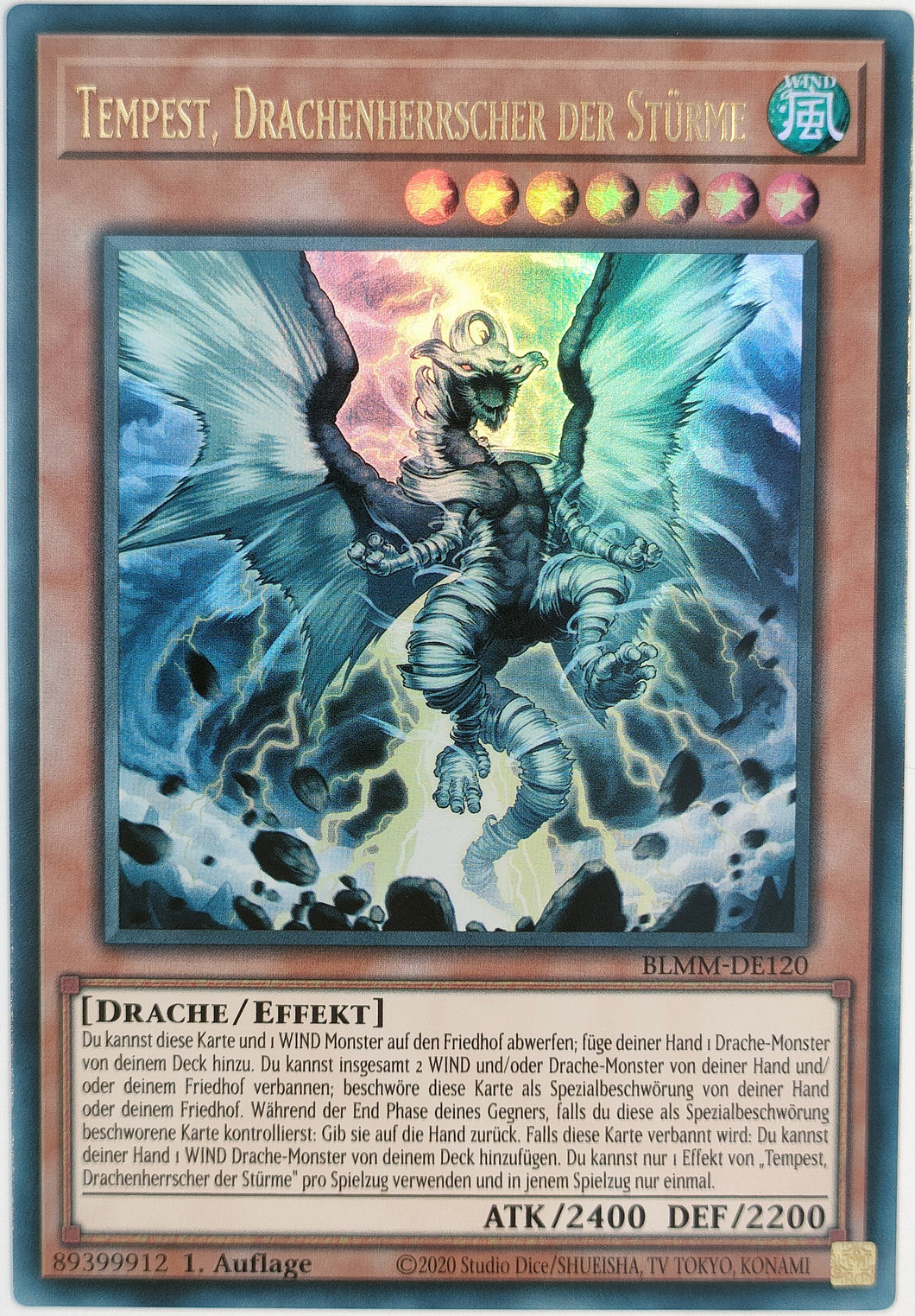 Tempest, Drachenherrscher der Stürme - Ultra Rare
