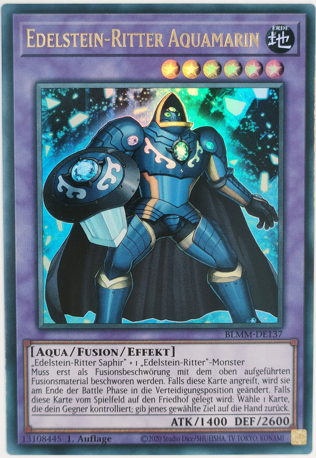 Edelstein-Ritter Aquamarin - Ultra Rare