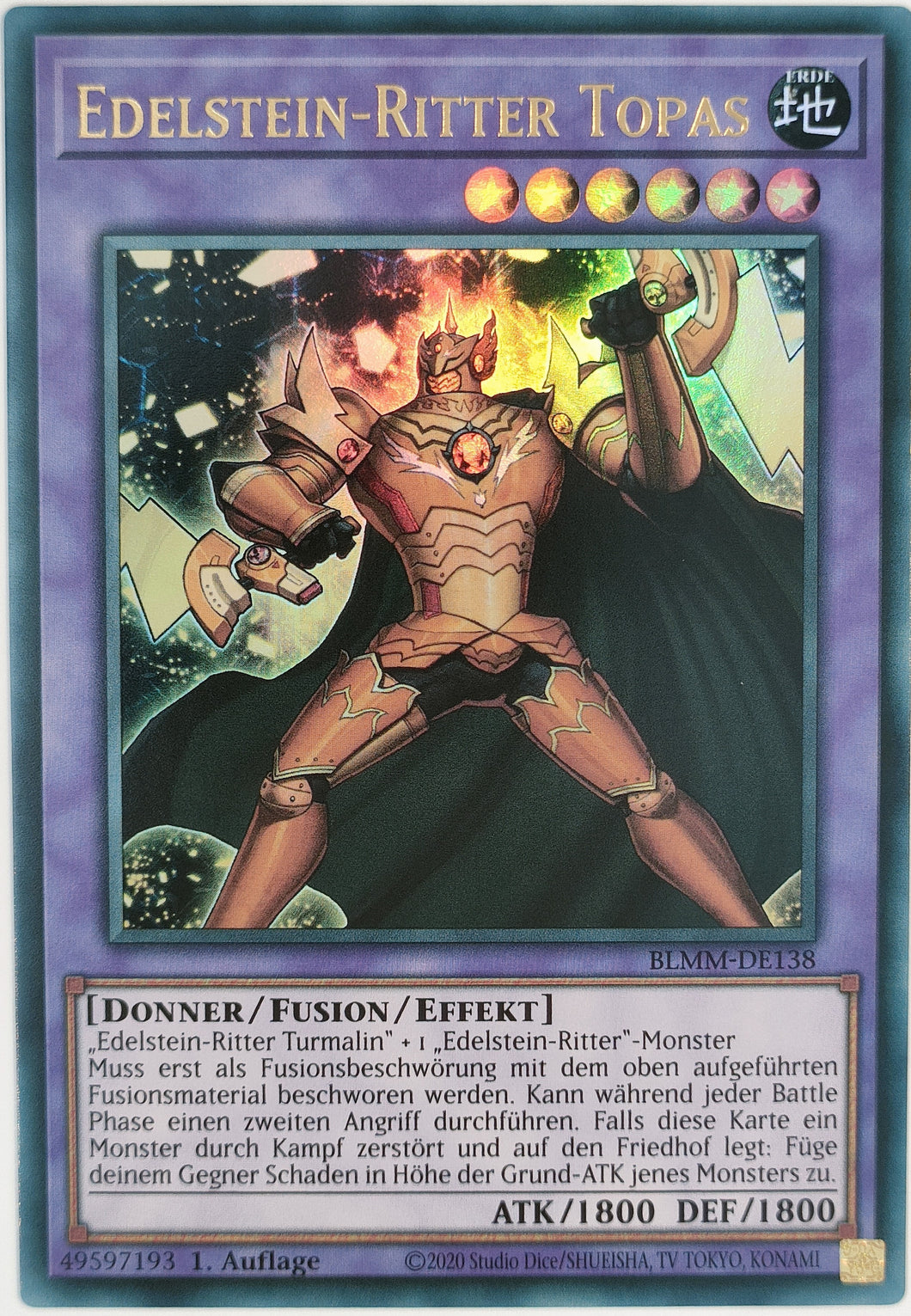 Edelstein-Ritter Topas - Ultra Rare