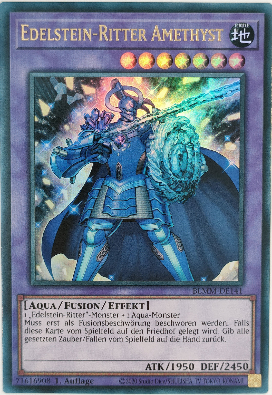 Edelstein-Ritter Amethyst - Ultra Rare