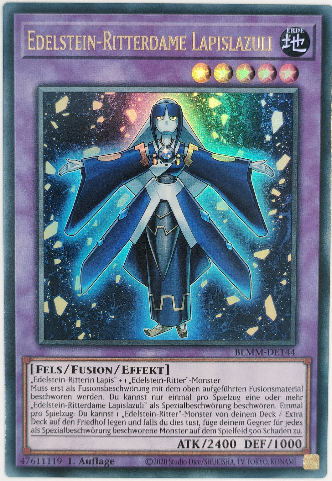 Edelstein-Ritterdame Lapislazuli - Ultra Rare