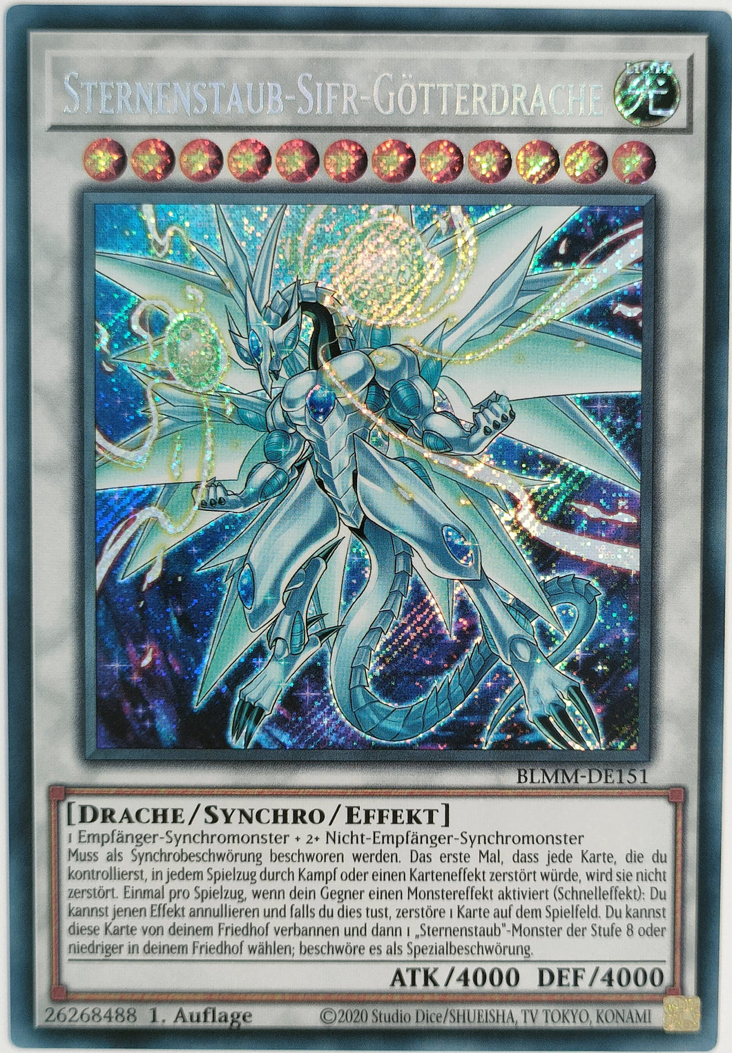 Sternenstaub-Sifr-Götterdrache - Secret Rare