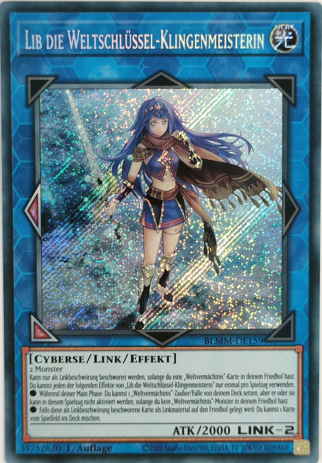 Lib die Weltschlüssel-Klingenmeisterin - Secret Rare