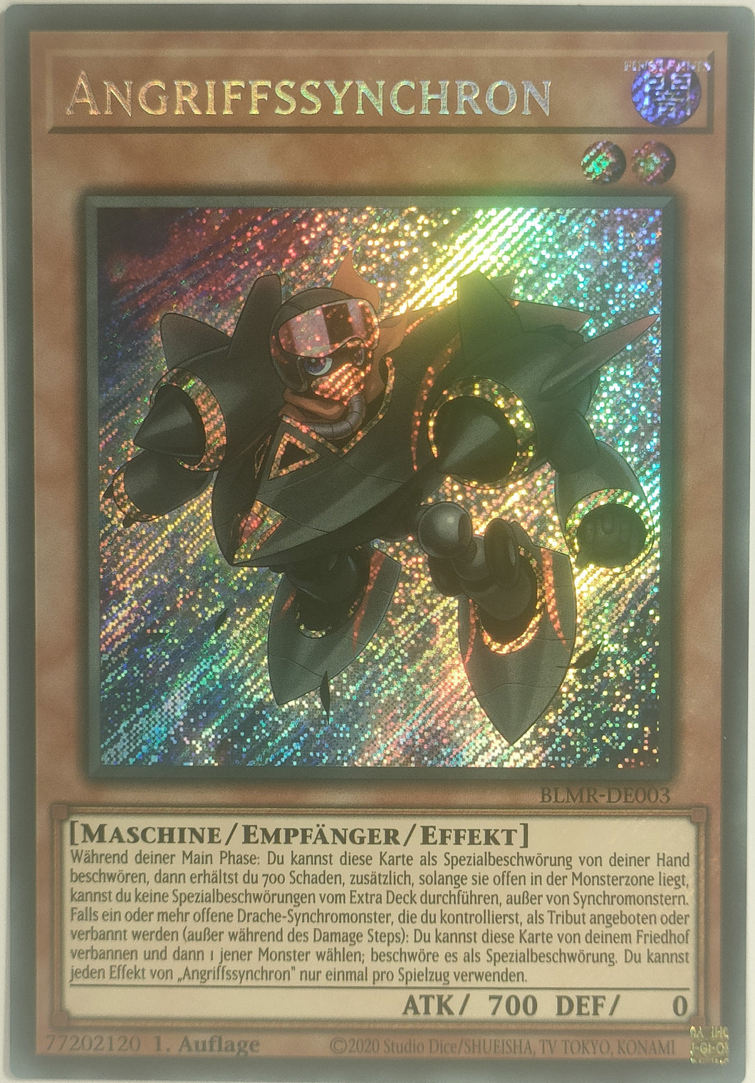 Angriffssynchron - Secret Rare