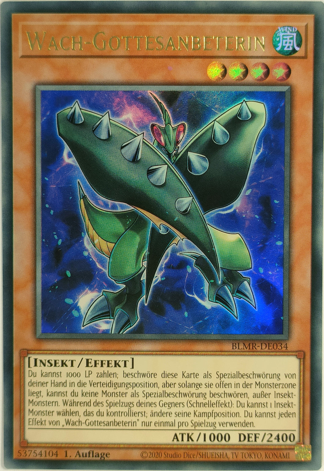 Wach-Gottesanbeterin - Ultra Rare