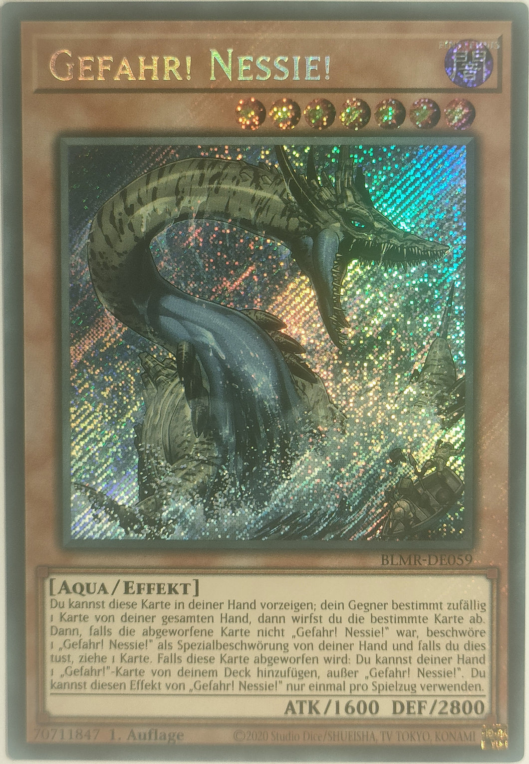 Gefahr! Nessie! - Secret Rare