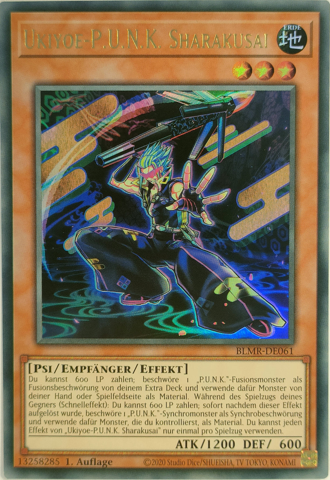 Ukiyoe-P.U.N.K. Sharakusai - Ultra Rare