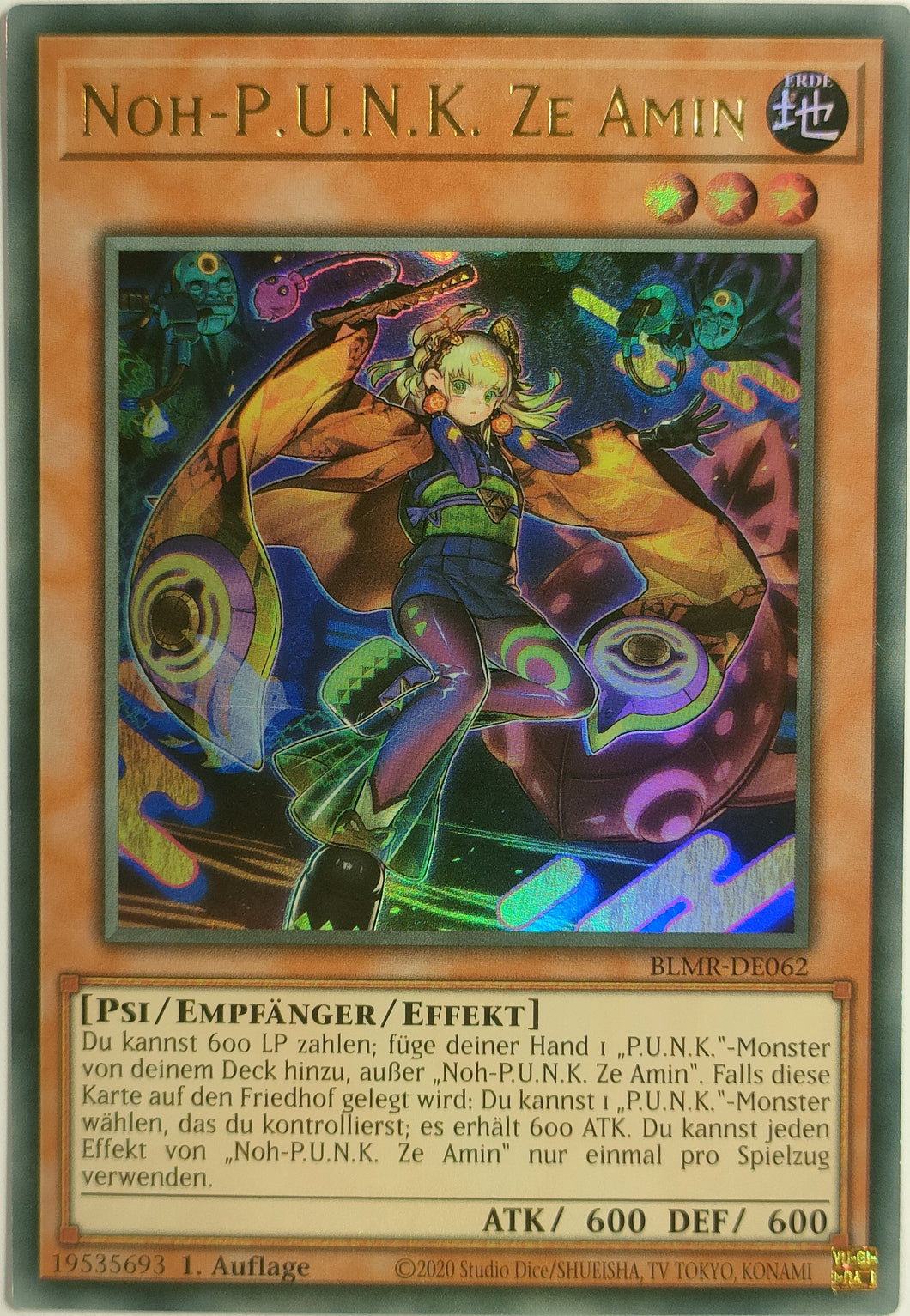 Noh-P.U.N.K. Ze Amin - Ultra Rare