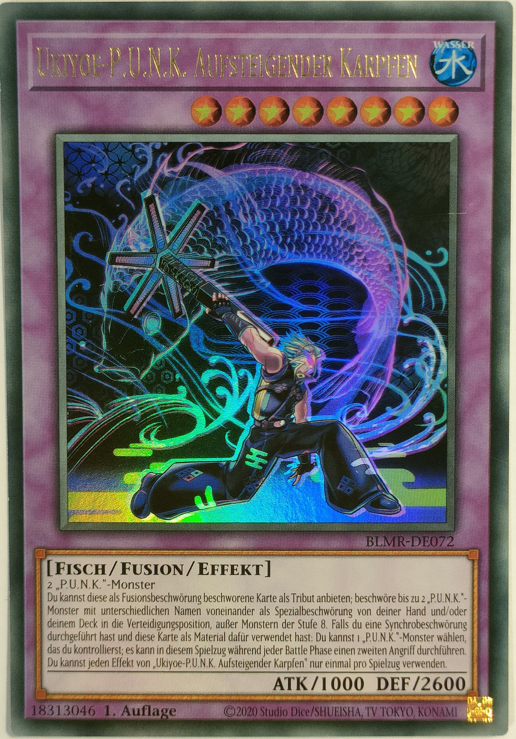 Ukiyoe-P.U.N.K. aufsteigender Karpfen - Ultra Rare