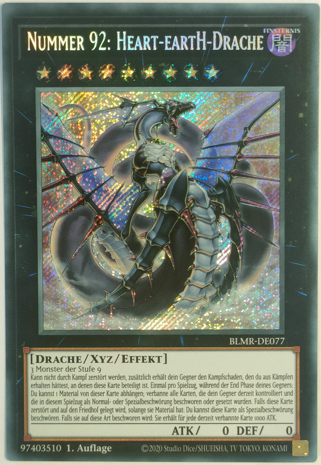 Nummer 92: Heart-EartH-Drache - Secret Rare