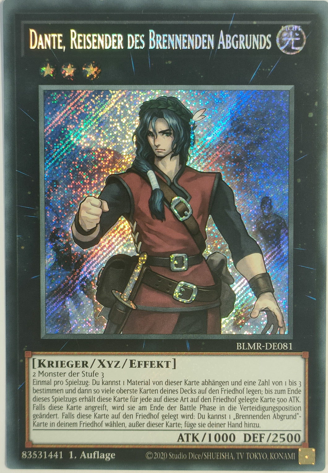 Dante, Reisender des brennenden Abgrund - Secret Rare